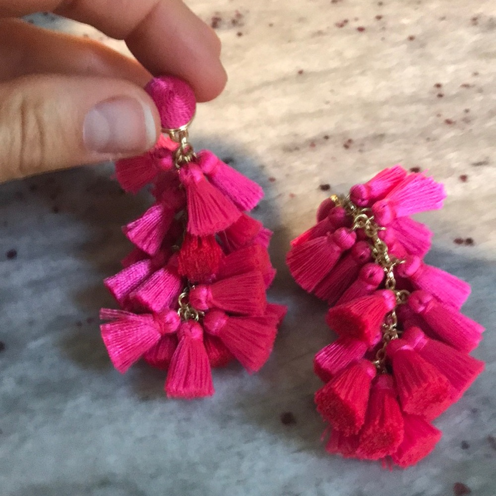 Baublebar pink earrings